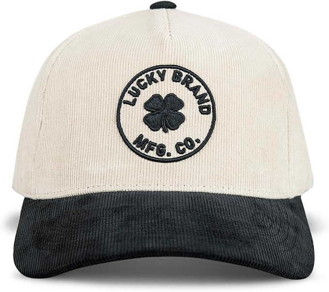 Lucky Brand Cotton Embroidered Baseball Cap with Adjustable Straps for Men and Women (One Size Fi... | Amazon (US)