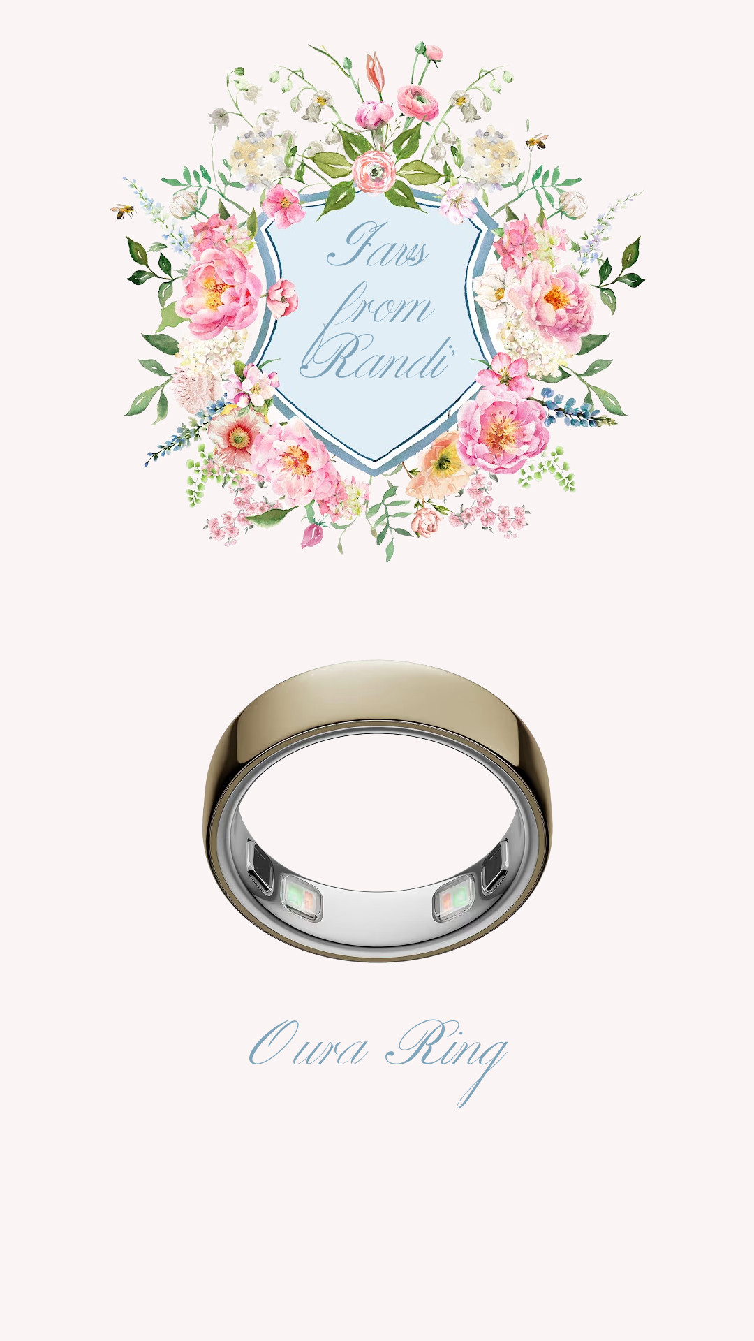 My favorite way to track my steps, sleep, stress, cycle and daily activity. You'll love this ring. 

 #LTKOver40