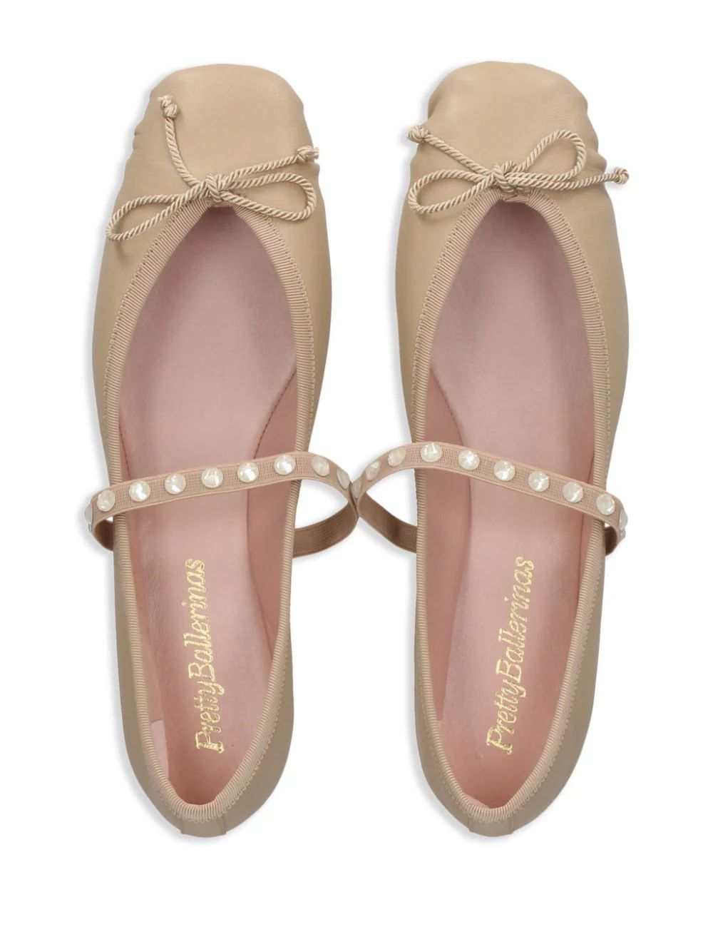 Pretty Ballerinas Swarovski crystal-embellished Ballerina Shoes - Farfetch | Farfetch Global