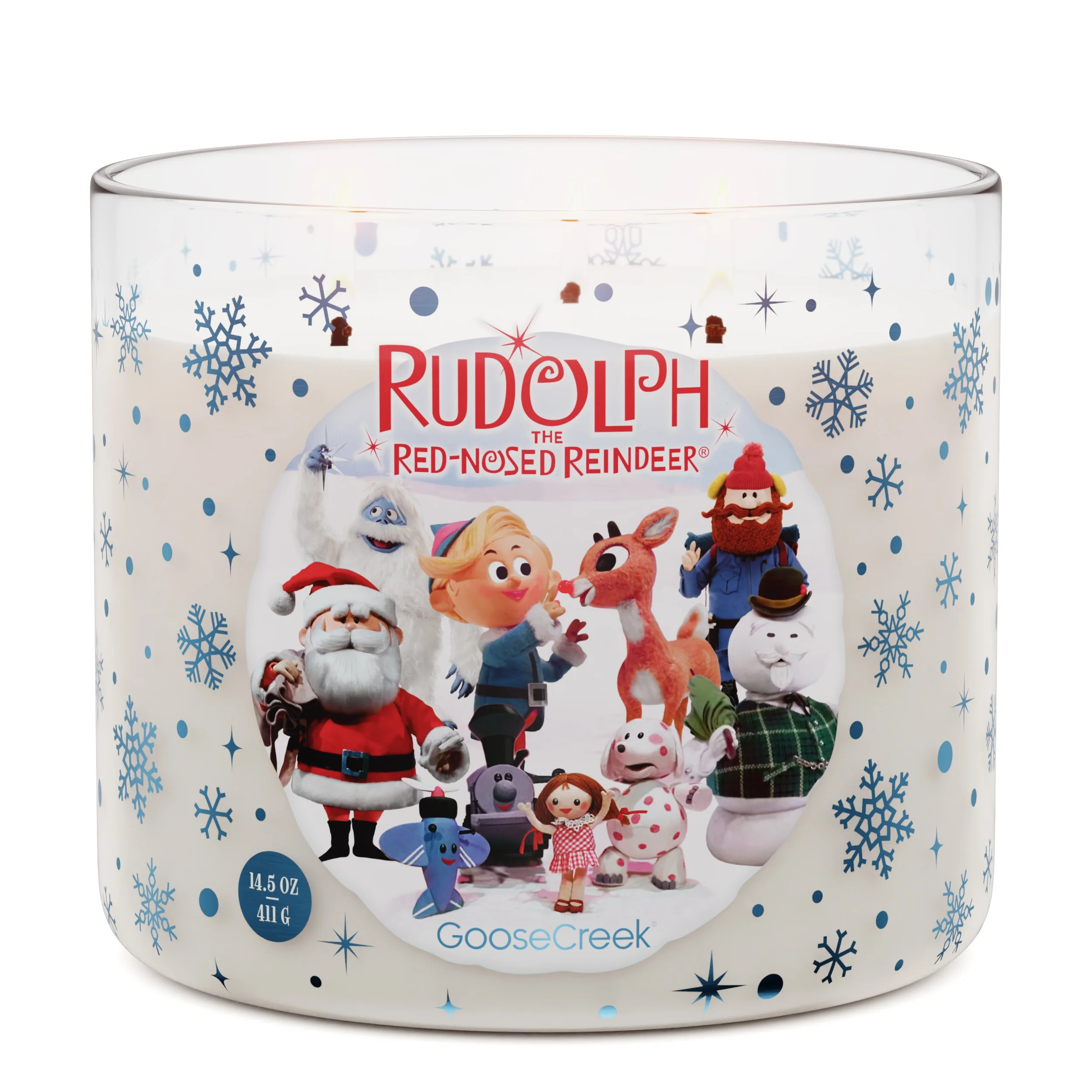 Goose Creek Rudolph 3-wick Holiday Mistletoe, North Pole Spruce, Holly Berries & Rustic Cedar Sce... | Walmart (US)
