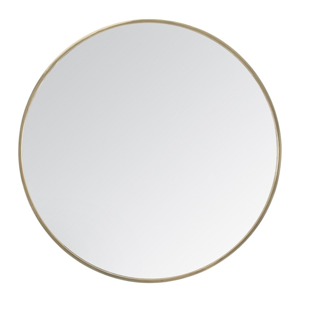 Vasto Gold Round Mirror 24 | Bed Bath & Beyond