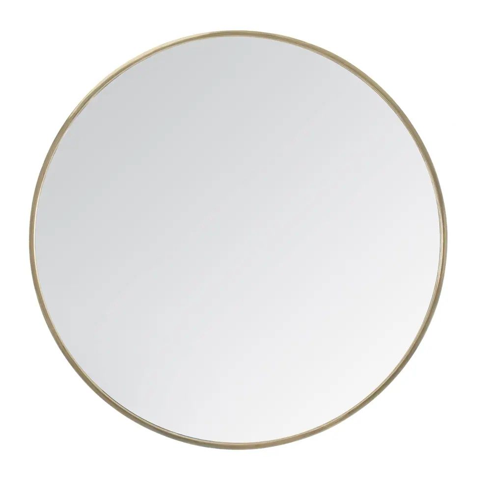Vasto Gold Round Mirror 24 | Bed Bath & Beyond