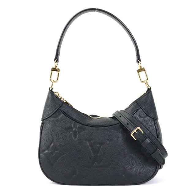 Pre-Owned LOUIS VUITTON Shoulder Bag Monogram Emprene Bagatelle NM Black Ladies M46002 (Good) | Walmart (US)