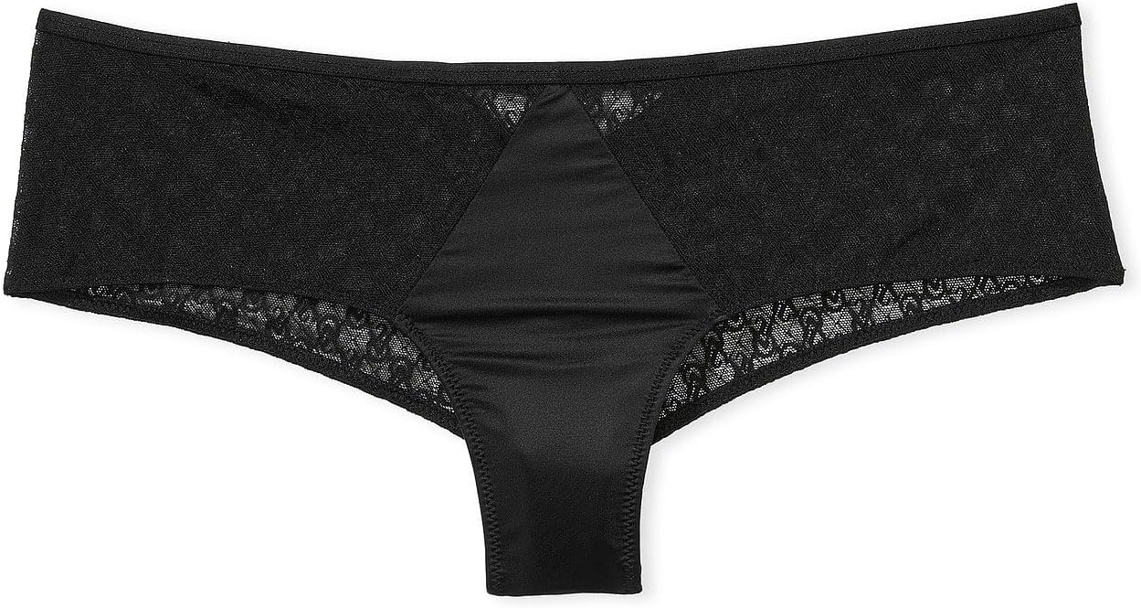Victoria's Secret Icon T Back Hiphugger Cheeky Panty, VS Monogram Lace, Underwear for Women (XS-X... | Amazon (US)