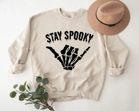 Stay Spooky Sweatshirt and Hoodie Crewneck Sweatshirt Spooky - Etsy | Etsy (US)