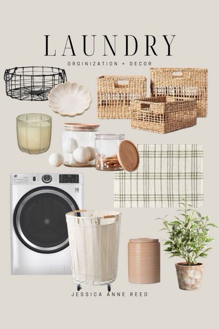 Laundry organization and refresh! 
The new year means I’m ready to refresh some spaces in my home! 

Laundry room, storage, storage basket, washer & dryer, canister, metal basket, home decor, home organizing, home organization 

#LTKStyleTip #LTKHome #LTKSeasonal