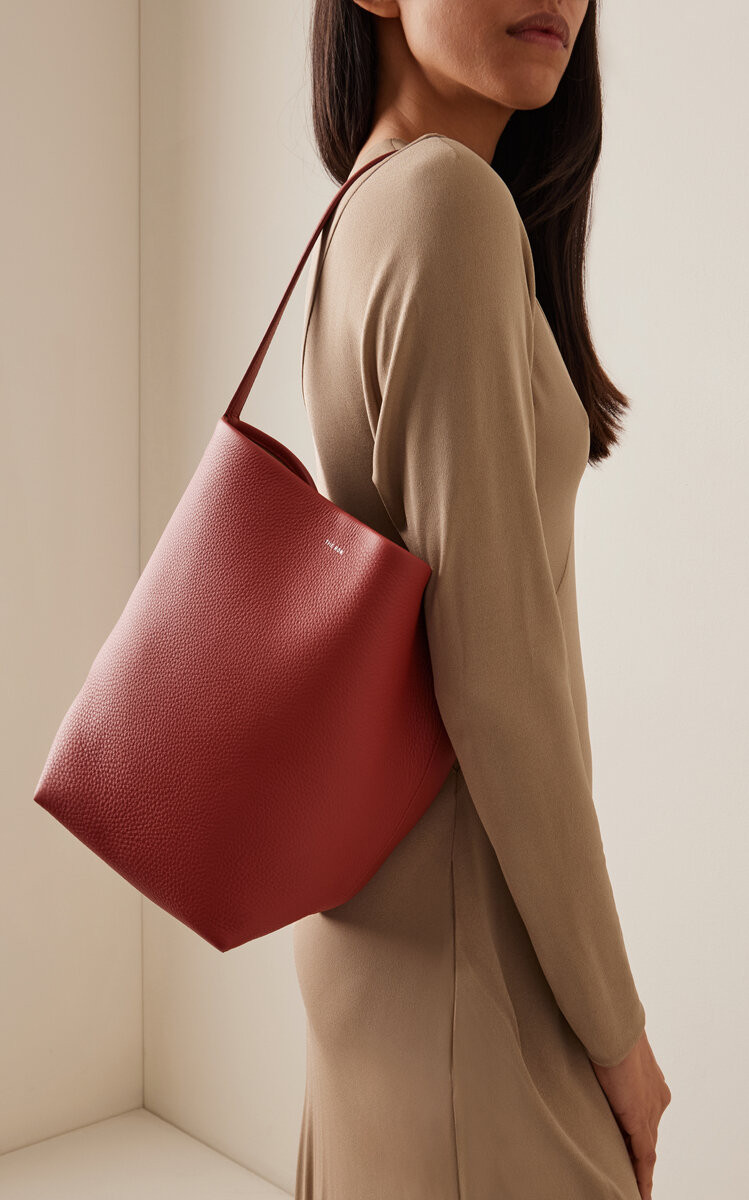 Medium N/S Park Leather Tote Bag | Moda Operandi (Global)