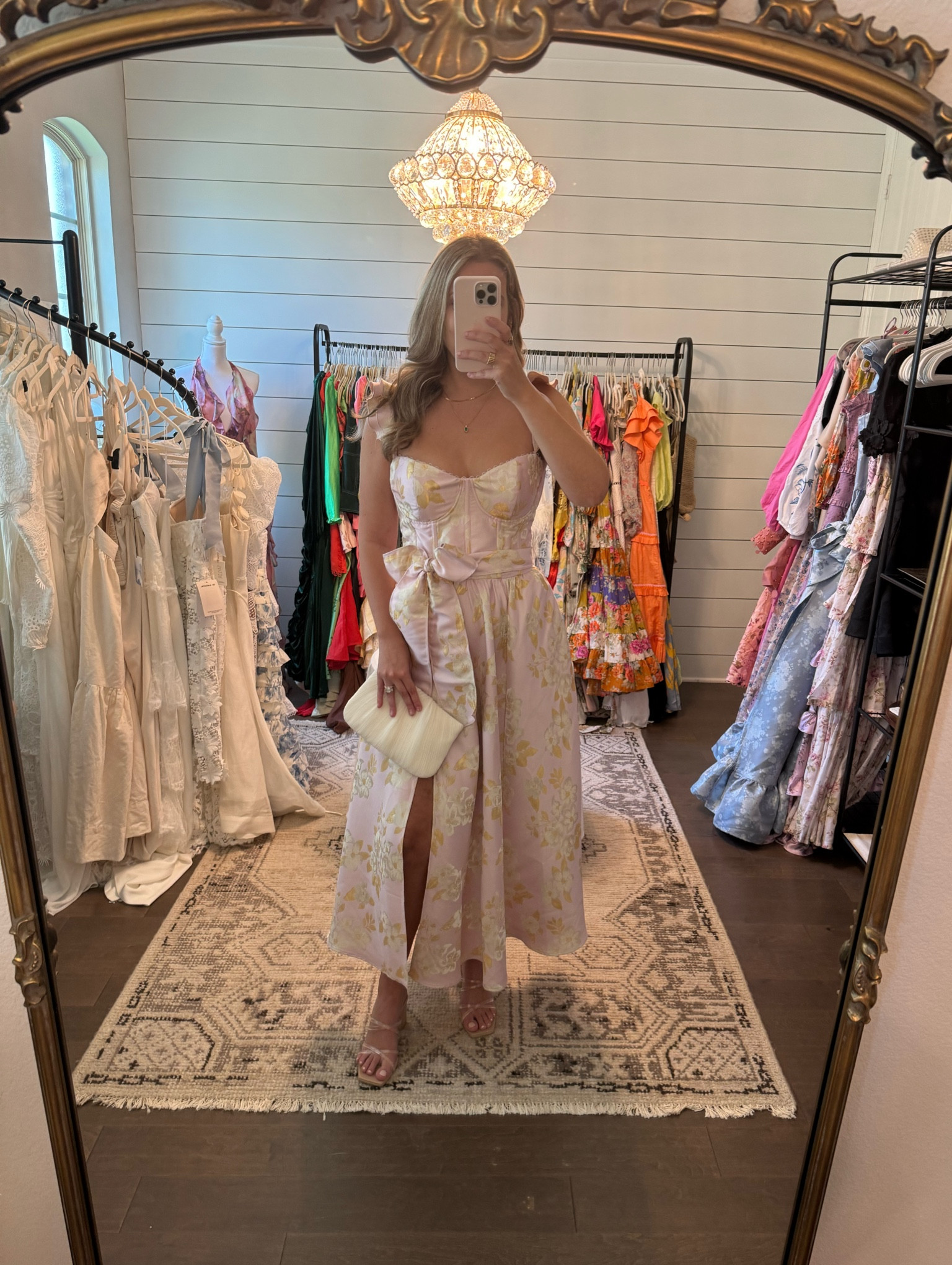 The V. Chapman Vera Dress in Light Lilac Baroque Floral on sale 🩷

#LTKWedding #LTKSaleAlert