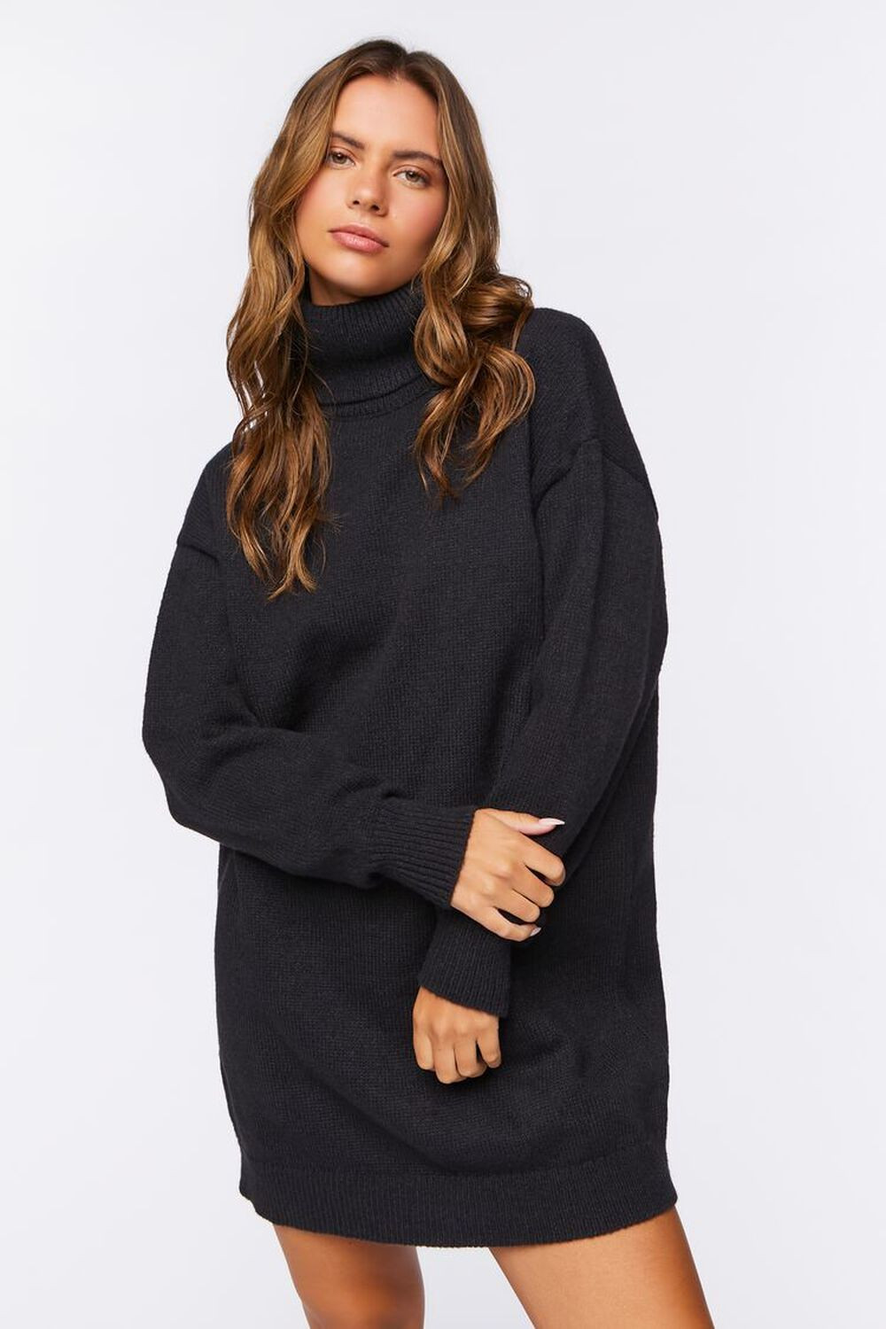 Turtleneck Mini Sweater Dress | Forever 21 (US)