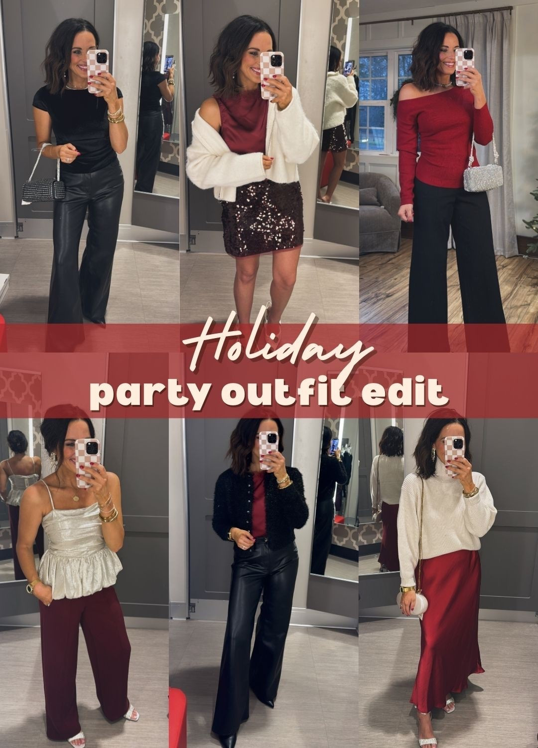 A round up of a few of the cutest holiday party looks so far this season! ❤️‍🔥 so much fun with all the sparkle & shine! ✨ VintagePickin holiday party looks holiday outfits target favorites amazon finds women's winter fashion 

#LTKgrwm #LTKHoliday #LTKPetite