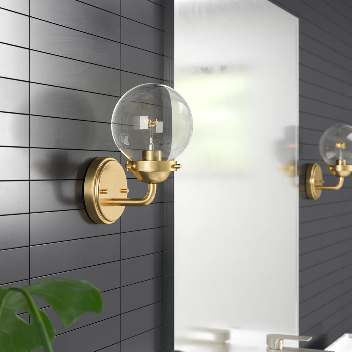 Wason Steel Armed Sconce | Wayfair North America