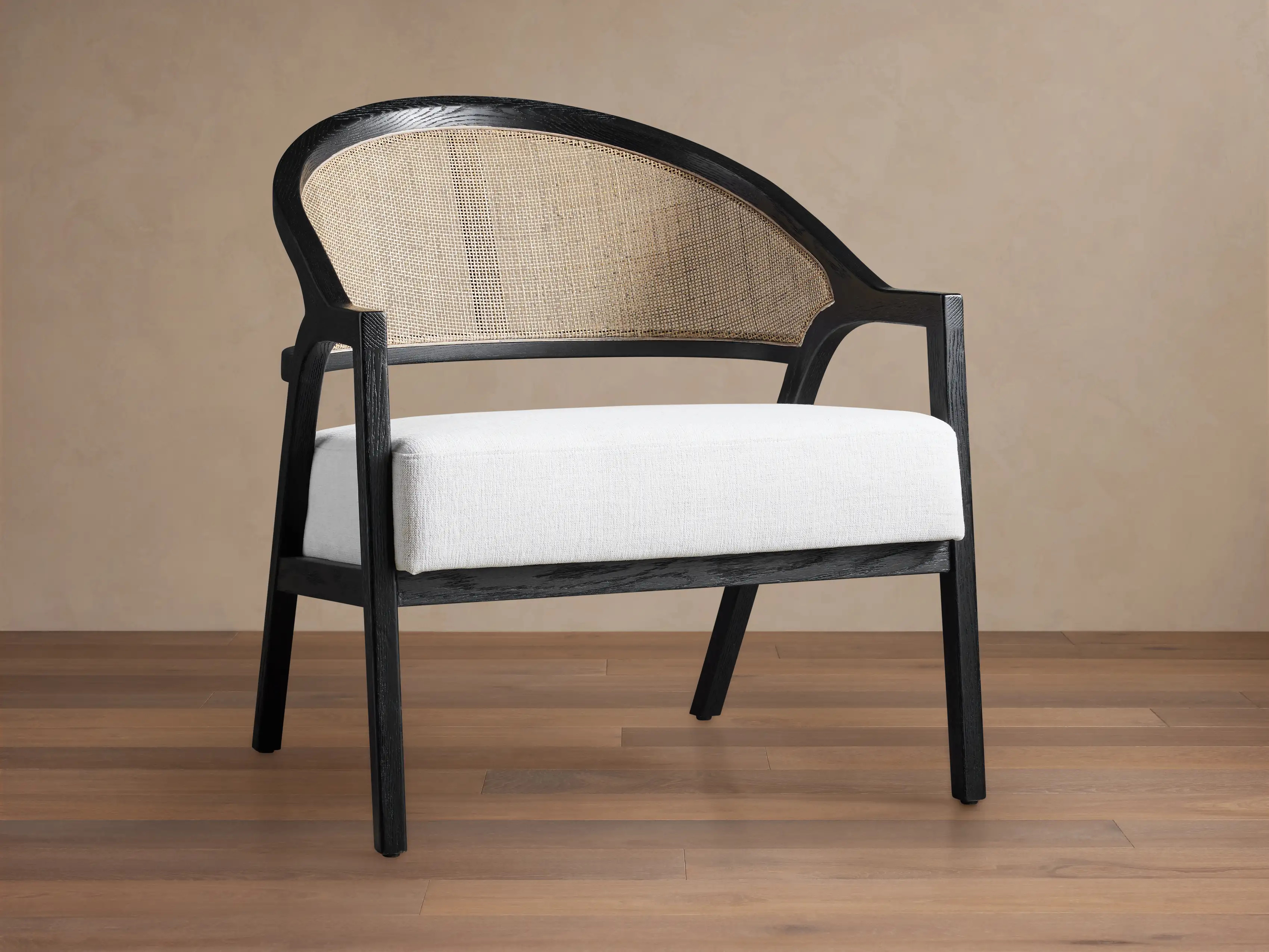 Aimee Chair in Nomad Snow | Arhaus