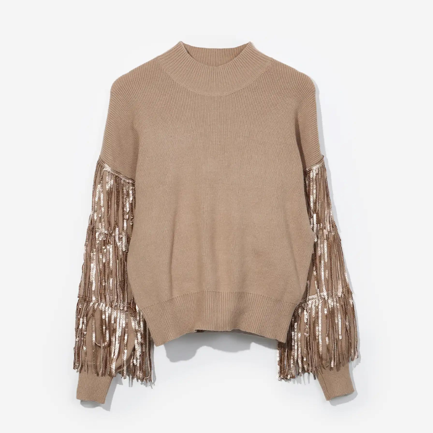 Sequin Fringe Sweater | Marleylilly