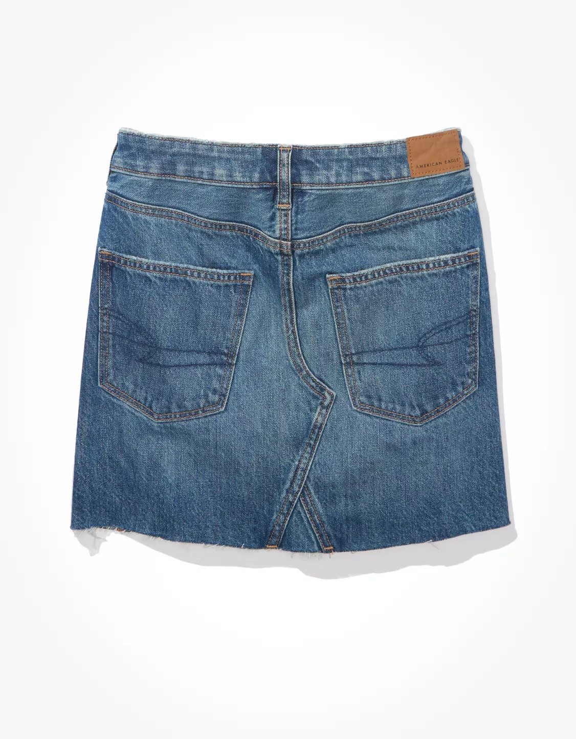 AE Denim A-Line Mini Skirt | American Eagle Outfitters (US & CA)