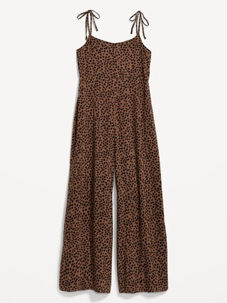 Sleeveless Wide-Leg Jumpsuit | Old Navy (CA)