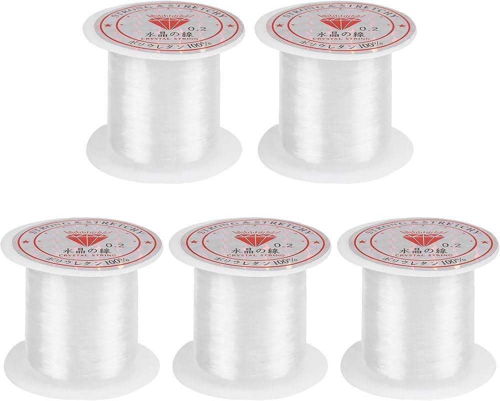 Clear Invisible Fishing Line \u2013 Monofilament, Non-Stretch Strong String, Transparent Leader L... | Amazon (US)
