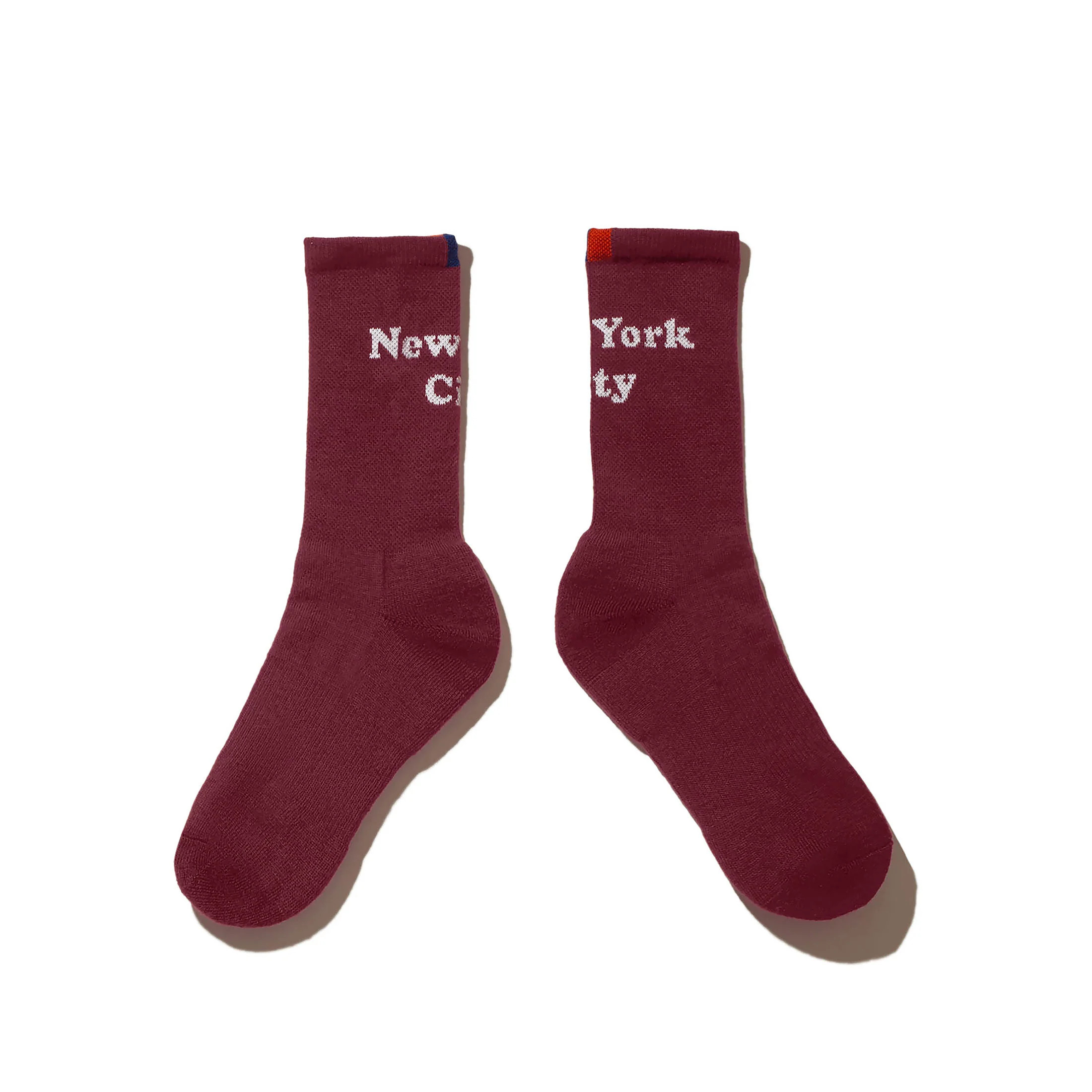 The Women's NYC Sock - Merlot | KULE (US)