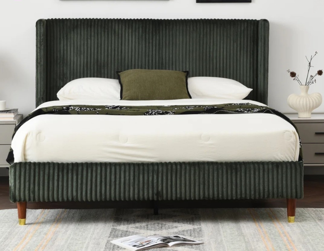 Corduroy bed under $300!! 

#LTKSeasonal #LTKStyleTip #LTKHome