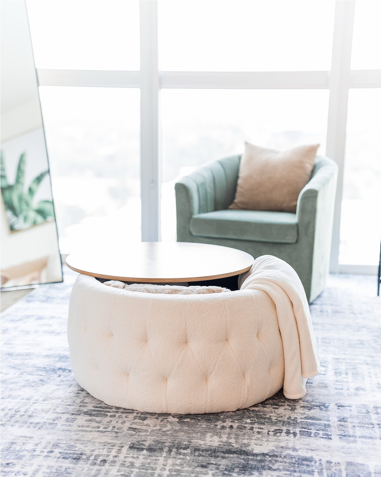 Don’t you just love a versatile ottoman! Amazon for the win for this teddy fleece 😍 

#LTKHome