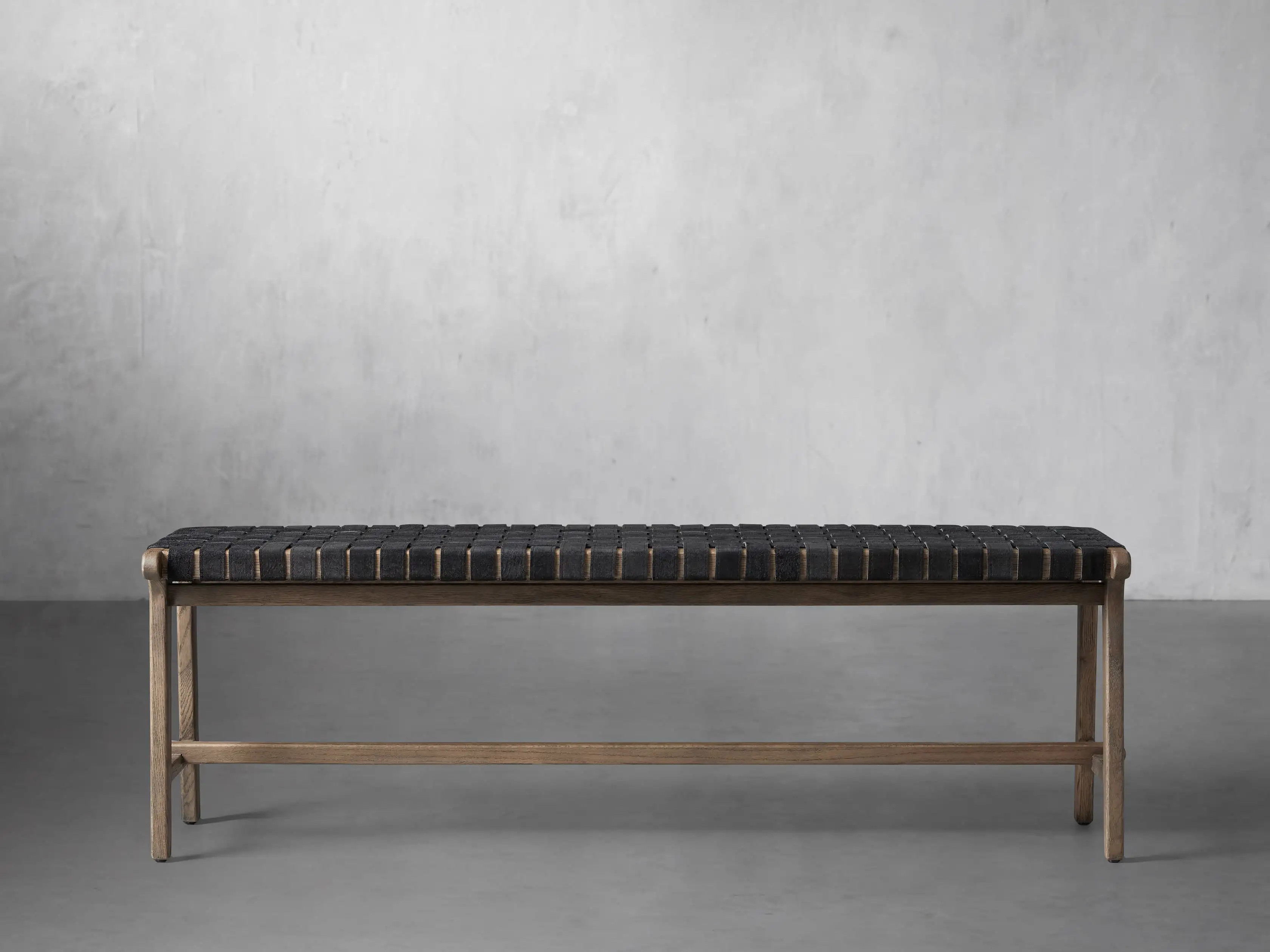 Henry Backless Bench | Arhaus