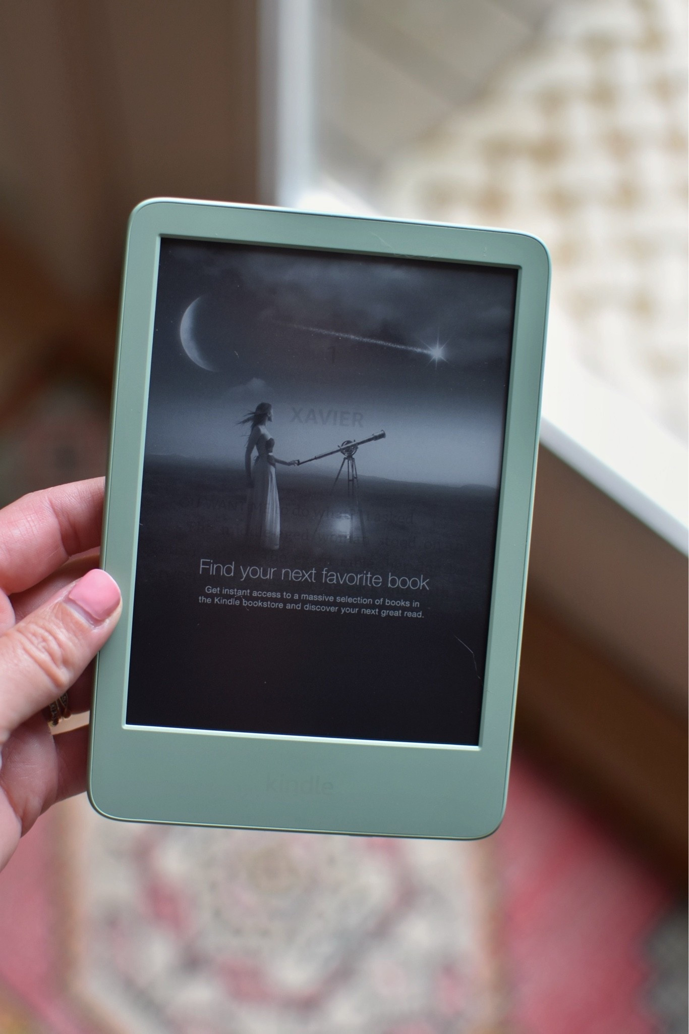 I finally got a Kindle!! I’m so excited to read this summer. I got the newest version, without unlimited, & with ads. I love the color matcha. 🍵

#LTKselfcare #LTKmomlife #LTKgrwm