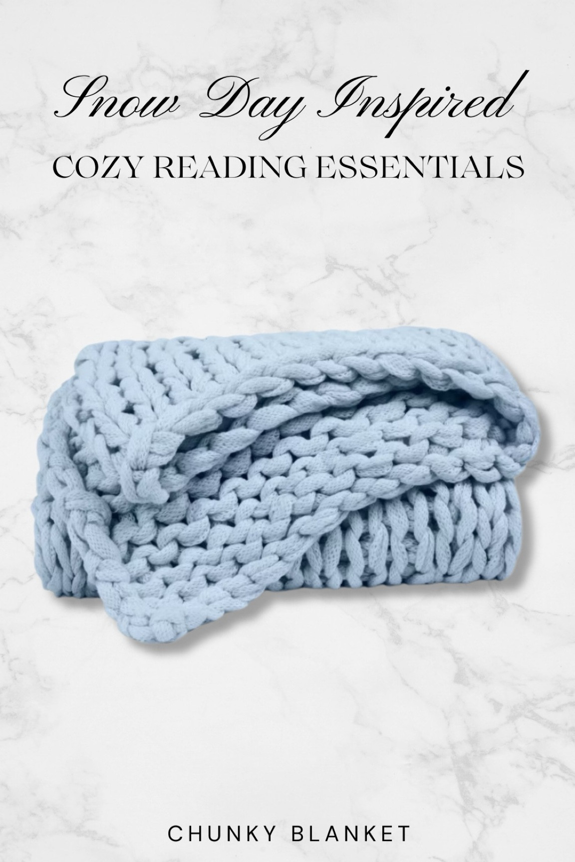 Chunky powder blue blanket



#LTKSeasonal #LTKHome