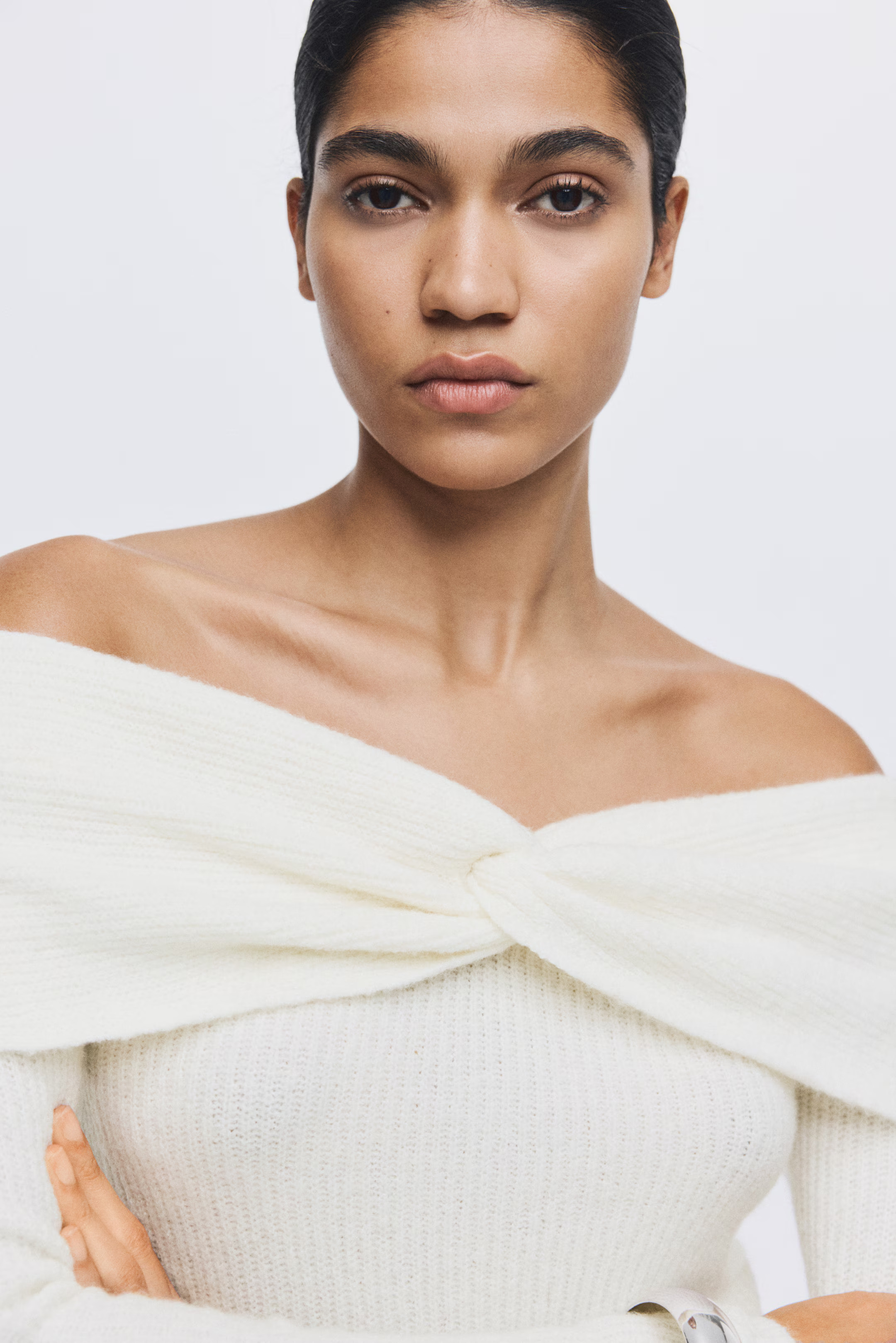Off-the-Shoulder Sweater | H&M (US + CA)