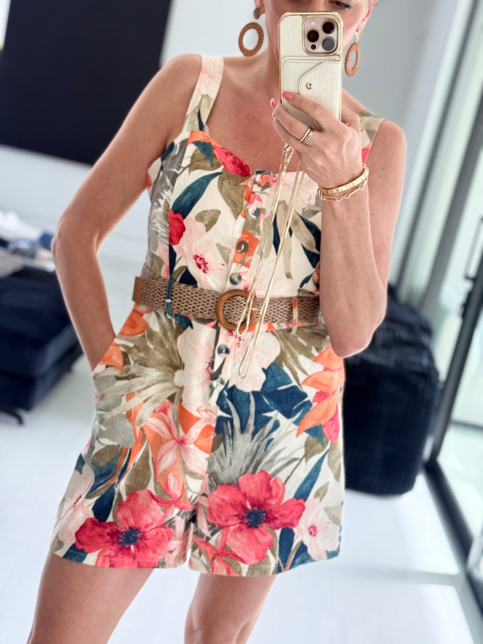 The romper that screams let’s go on vacation. 

Code :KARA35 for 35% off
@VICI 

#LTKOver40 #LTKSeasonal #LTKootd