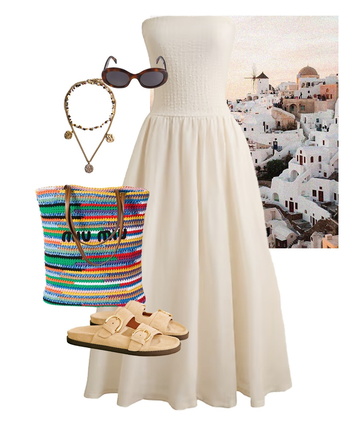 Rounded up a look for your next vacation in Greece