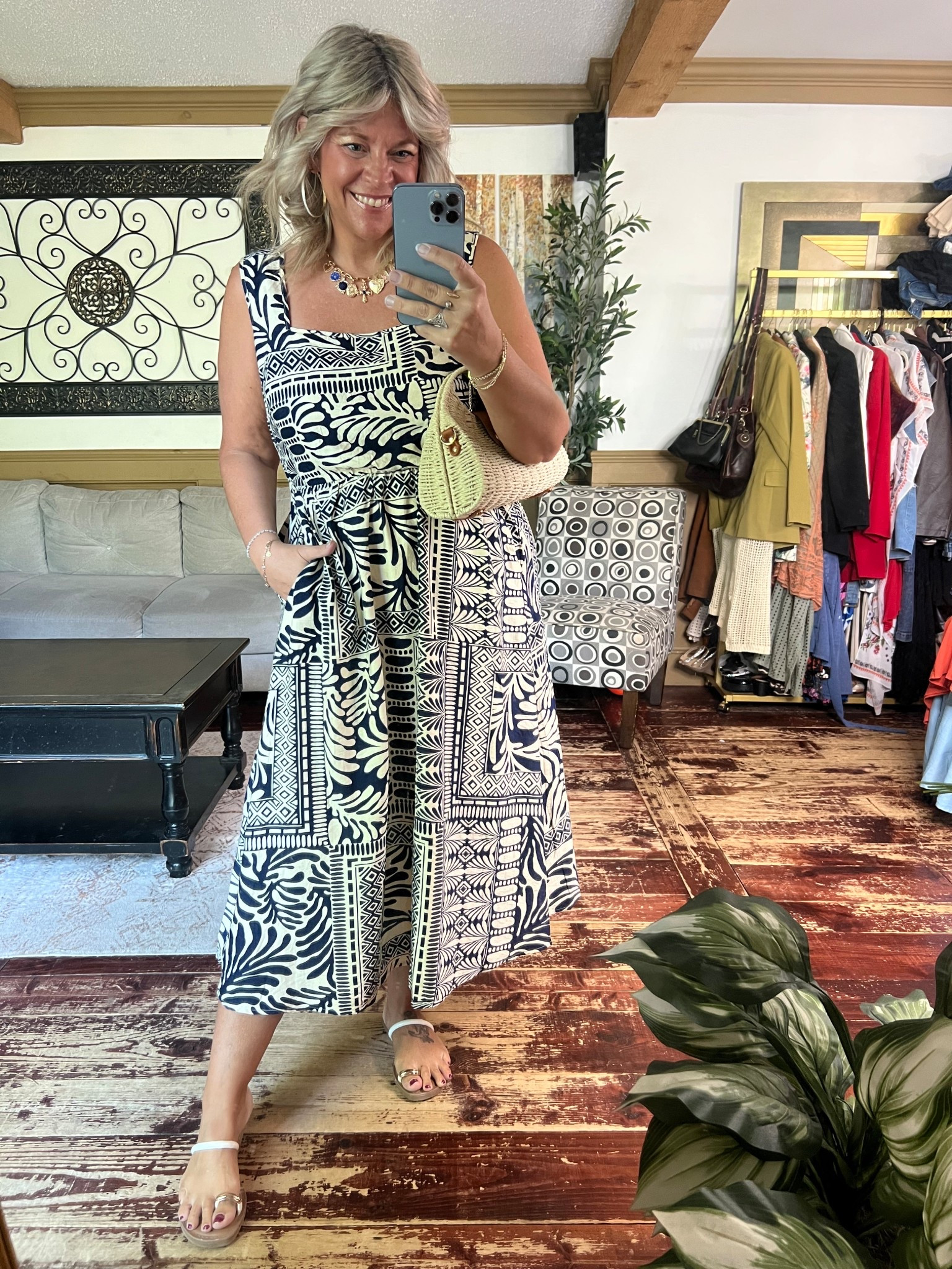 Summer rayon blend lightweight & flowy midi dress- size 12 

#LTKMidsize #LTKFindsUnder50 #LTKPlusSize