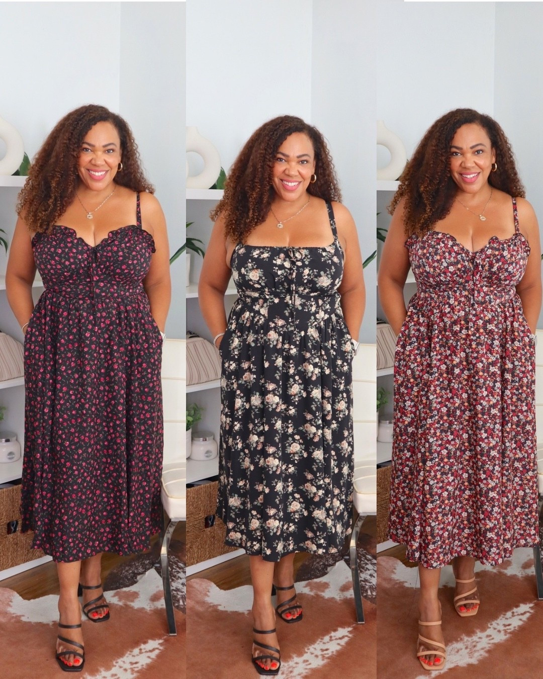 I’ve discovered that I love corset dresses for curves! Got these in a large. They come in a range of prints 🫶🏾

#LTKMidsize #LTKOver40