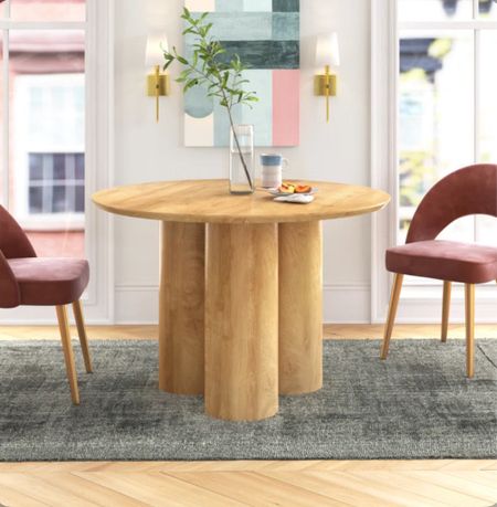 This beautiful table is on sale. It is a look for less table

McGee and co dupe / round dining table / wood dining table / dining furniture sale / dining table sale / wayfair deals / 

#LTKSaleAlert #LTKSummerSales #LTKHome