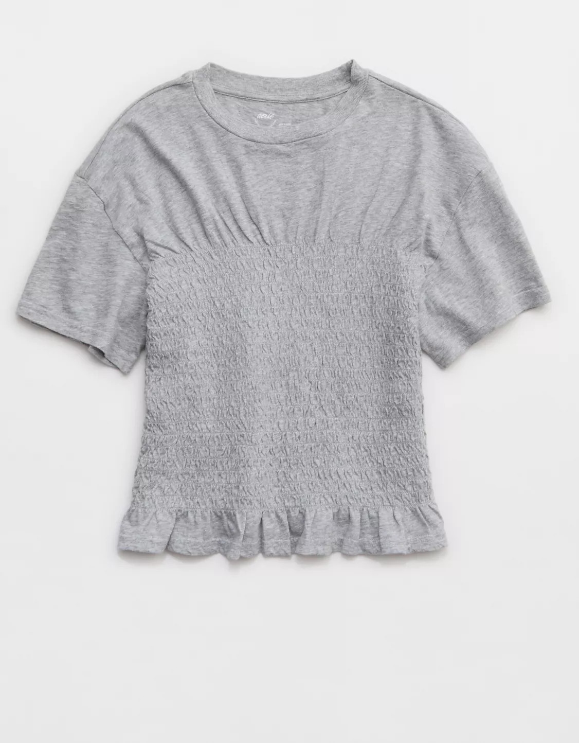 Aerie Smocked T-Shirt | Aerie