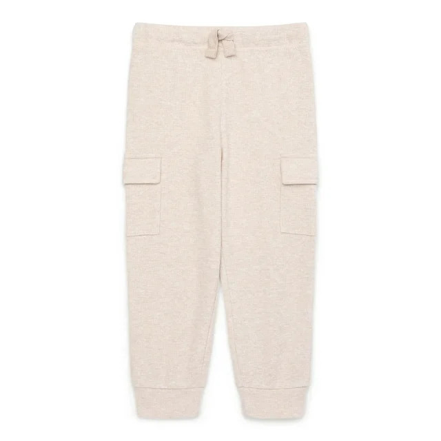 Garanimals Toddler Boys Thermal Cargo Jogger Sweatpants, Sizes 18M-5T | Walmart (US)
