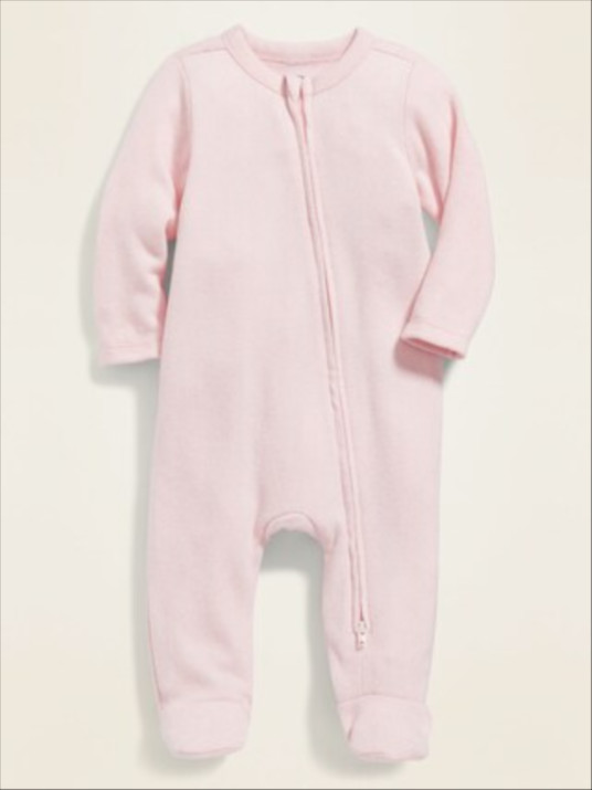 Cozy Footed One-Piece for Baby