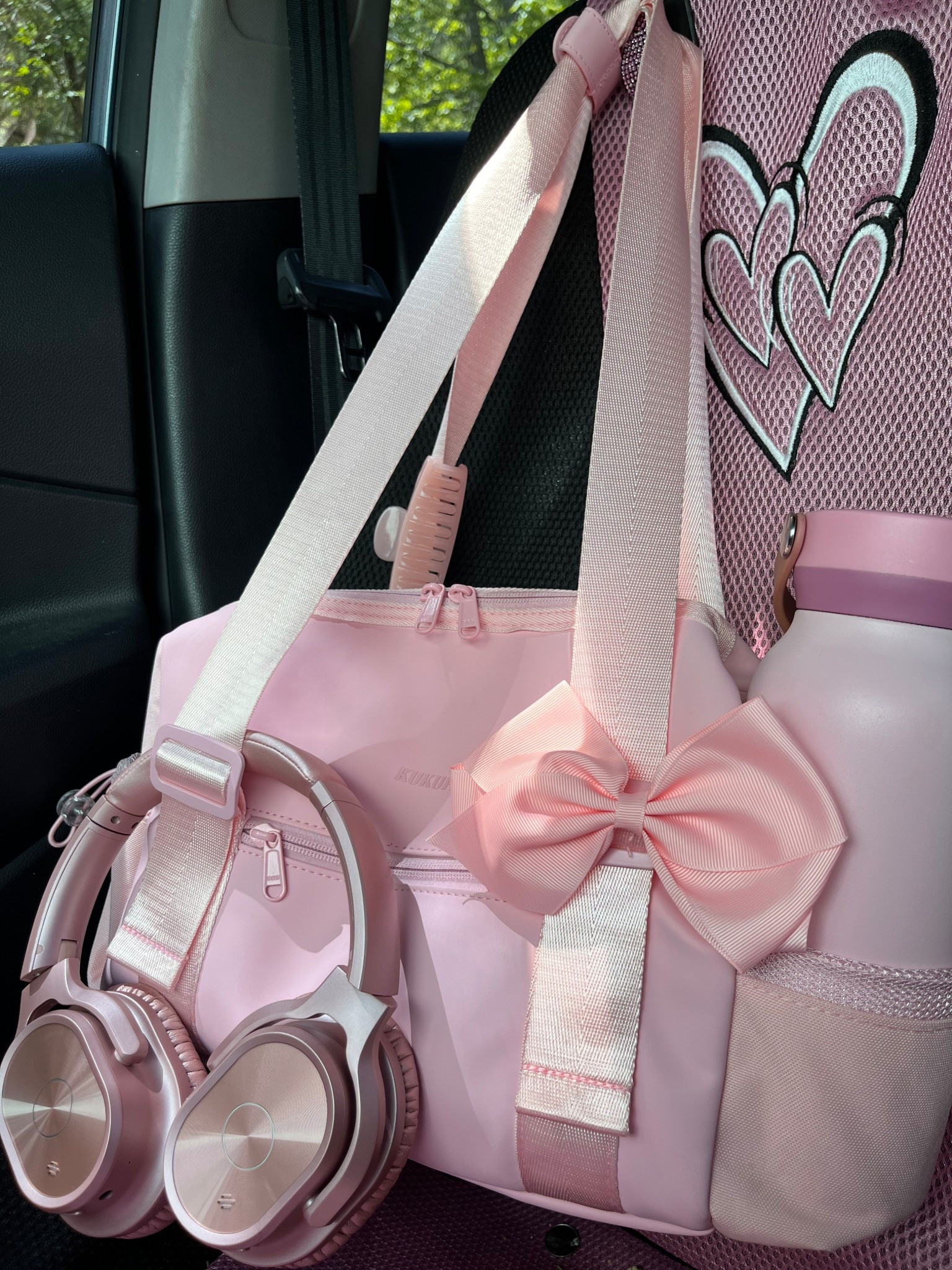 a gym bag is essential for my workouts #ltkfitness #gymbag #fitness #workout