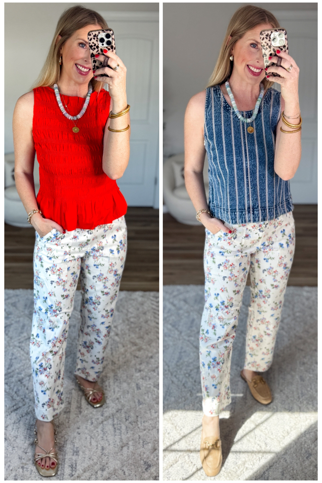 2 ways to style these floral jeans from Walmart!

#LTKgrwm #LTKmomlife #LTKootd