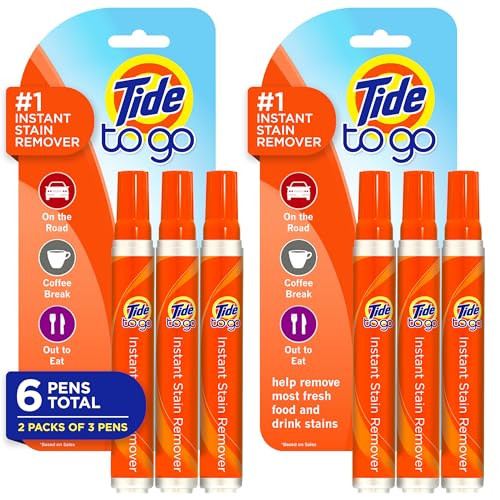 Tide Pen Stain Remover for Clothes, To Go Pen, Instant Stain Remover Pen & Spot Cleaner, Portable... | Amazon (US)