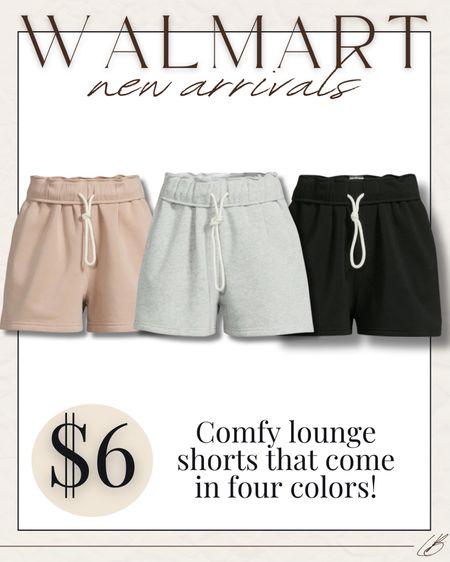 New comfiest lounge shorts from Walmart for only $6! 

#LTKstyletip #LTKfitness