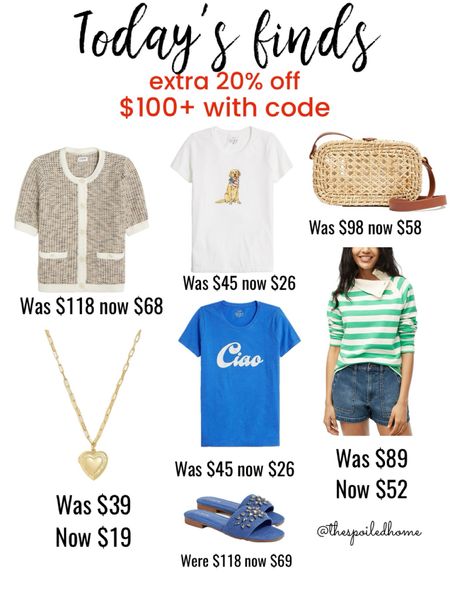 Extra 20% off $100+ with code SUMMERTIME 

#LTKSaleAlert #LTKFindsUnder50