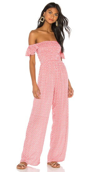 Jade Jumpsuit in Sleet Rose | Revolve Clothing (Global)