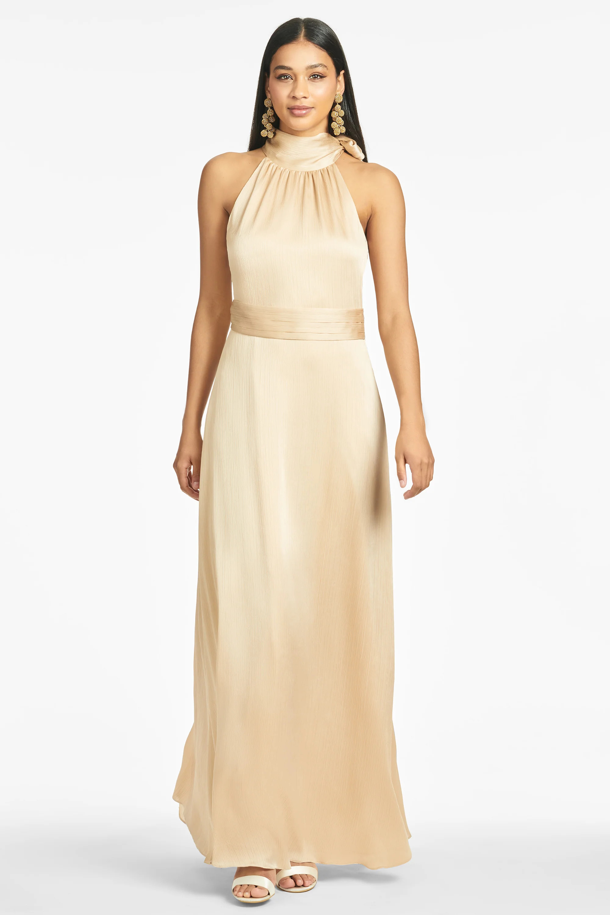 Kayla Gown - Champagne - Final Sale | Sachin and Babi