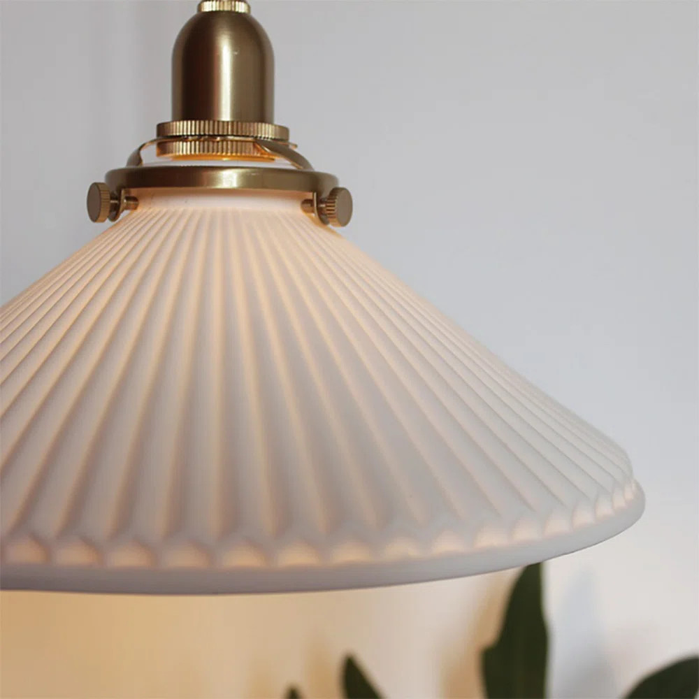 Eliase 1 - Light Brass Pendant | Wayfair North America