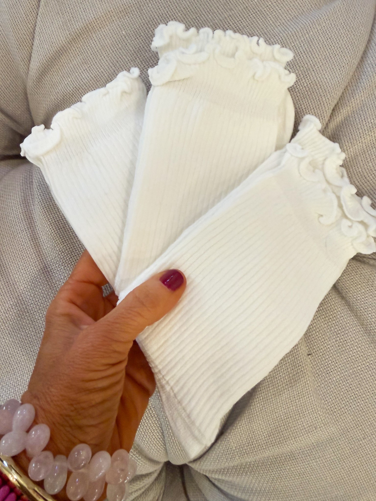 the best ruffle socks ever • just $10 for 5 pair • 

#LTKFindsUnder50