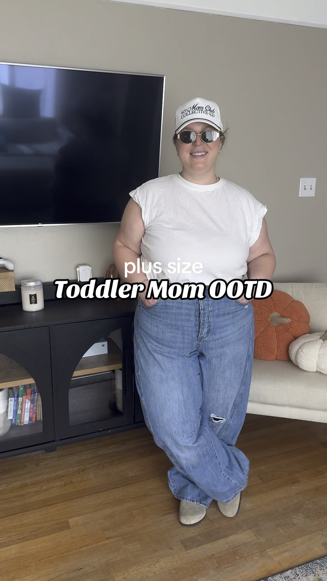 Target barrel jeans! 

#LTKFindsUnder50 #LTKPlusSize