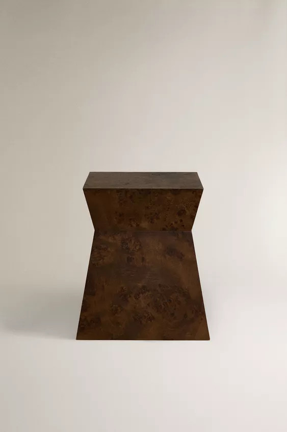 GEOMETRISCHER WURZELHOLZTISCH | Zara DE