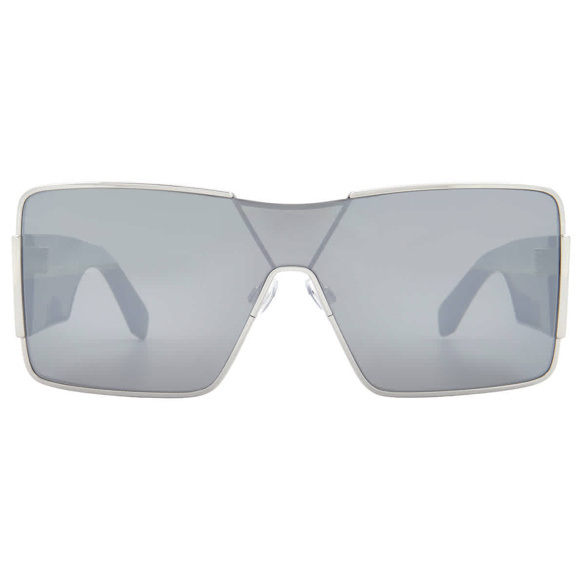 Off-White ASPEN Silver Mirror Shield Unisex Sunglasses OERI14G 7272 141 | Jomashop.com & JomaDeals.com