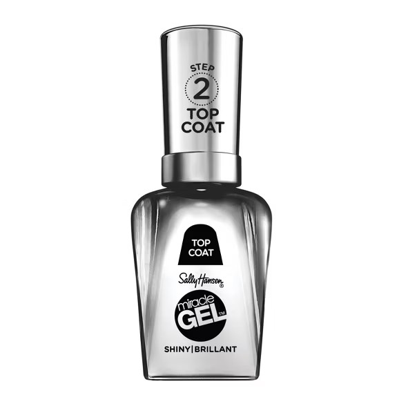 Sally Hansen Miracle Gel Nail Polish - 101 Shiny Top Coat - 0.5 fl oz | Target