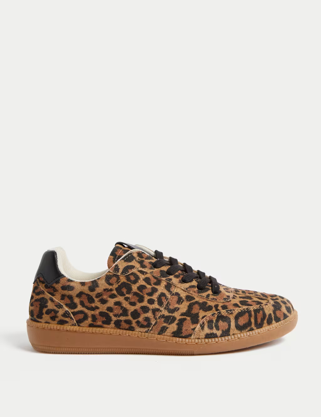 Leather Leopard Print Trainers | Marks & Spencer (UK)