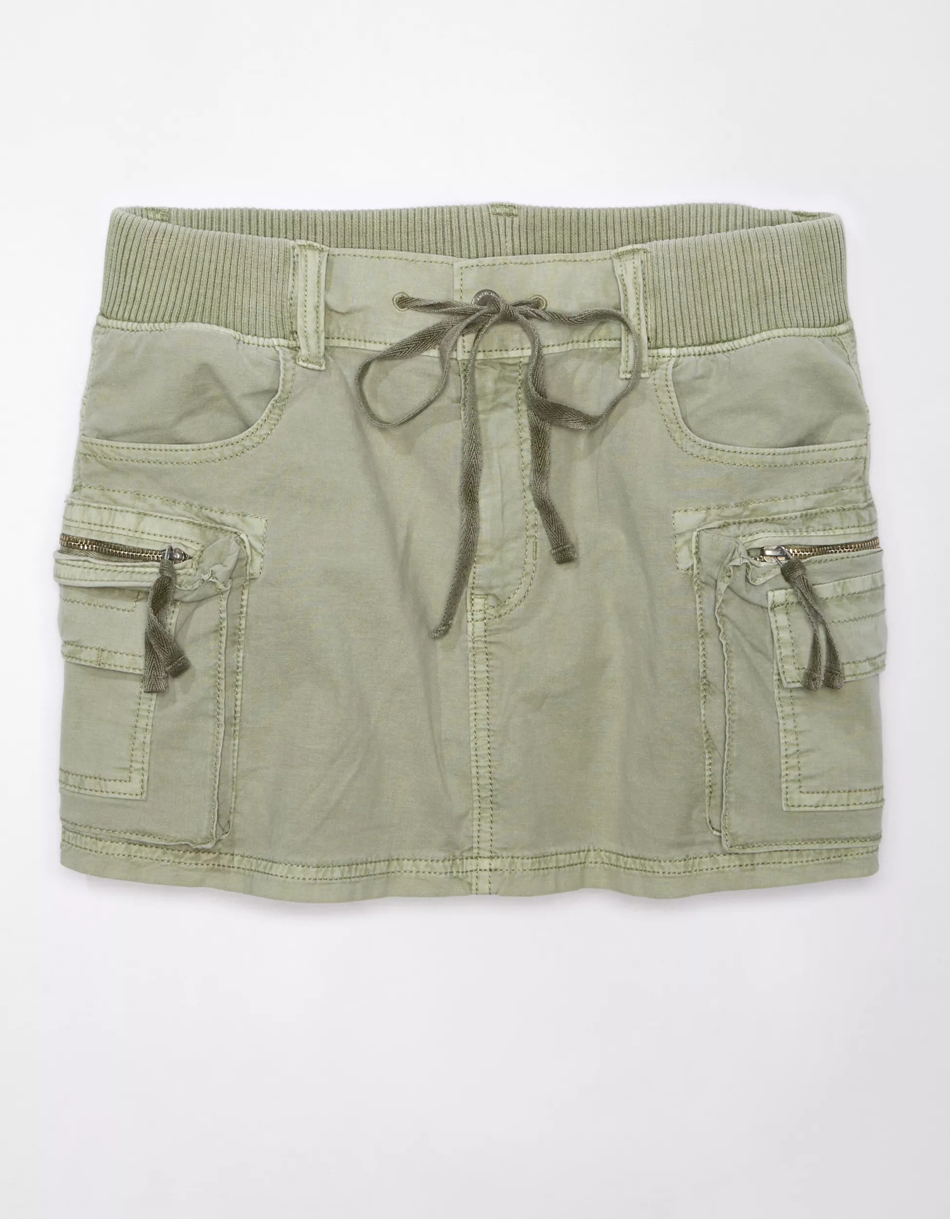 AE Snappy Stretch High-Waisted Cargo Mini Skort | American Eagle Outfitters (US & CA)